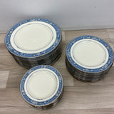 Noritake Blue Bone China Dinnerware