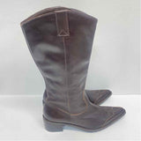 Eddie Bauer Size 7 Women's Brown Embroidered Riding Boots