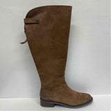 Franco Sarto Size 9 Women's Brown Solid Riding Boots