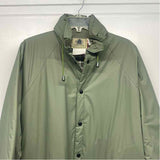 Northwest Territory Women's Size L Green Solid Rain Coat
