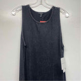 Beyond Yoga Size L Women's Black Washed Maxi-Sleeveless Sheath Dress