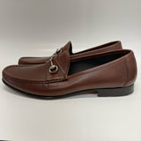 Allen Edmonds Men's 12 Solid Brown Leather Loafer Shoes