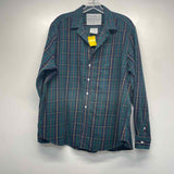Frank & Eileen Est 1947 Size XL Women's Green-Multi Plaid Button Up Shirt