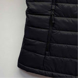 Venustas Women's Size L Black Solid Zip Up Vest
