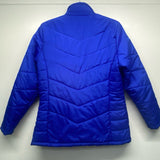 Anthony Richards Women's Size L Blue Solid Puffer Coat