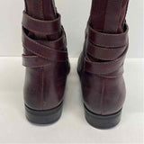 Naturalizer Size 9.5 Women's Burgundy Solid Riding Boots