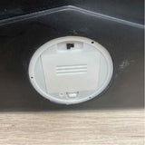 Black Pontiac Trans Am Floating Wall Glass Shelf w LED Headlights