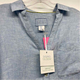 Sigrid Olsen Size S Women's Light Blue Button Up Shirt
