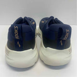 Brooks Shoe Size 11.5 Navy Textile Solid Men's Sneakers