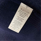 Michael Michael Kors Size S Women's Blue Stripe Maxi Cardigan Sweater