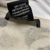 Lord & Taylor Size L Women's Black-Tan Floral Pullover Sweater