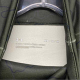 Under Armour Size M Women's Dark Green Pattern Turtle Neck Activewear Top