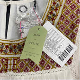 Akemi + Kin - Anthropologie Size S Women's White-Multicolor Long Sleeve Top