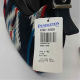 Pendleton Black-Multicolor Pattern Shoulder Handbag
