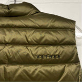 Aether Women's Size S Green Solid Puffer Vest