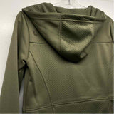 Lole Women's Size XS Green Solid Zip Up Coat