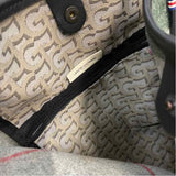 Jack Gomme Gray-Multi Fabric Plaid Tote Handbag