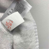 J.Jill Size L Women's White Solid Single Button Sweater