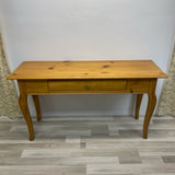 Pennsylvania House Furniture Brass Wood Console - Sofa Table