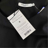 M.M.LaFleur Size 4-XS Women's Black Solid Sheath Dress