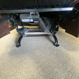 Southern Motion Solid Brown Faux Leather Electric Recliner with power head