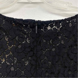 Tory Burch Size 6-S Women's Black Solid Sheath Dress