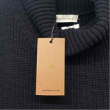 Gentle Herd Size L Women's Black Solid Turtle Neck Sleeveless Top