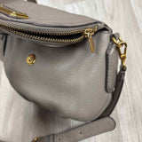 Marc By Marc Jacobs Taupe Leather Pebbled Crossbody Handbag