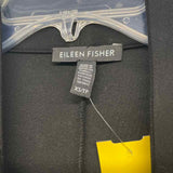 Eileen Fisher Women's Size XS Black Solid Single Button Jacket