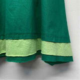 Desigual Size M-8 Women's Green-Multi Patchwork A Line Skirt