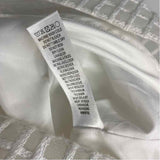 Adrianna Papell Size 6-S Women's White Solid Fit And Flare Dress