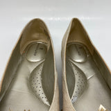 Bandolino Size 6 Women's Beige Shimmer Flats Shoes