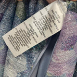 Ignite Evenings Size 12-L Women's Lilac-Multi Shimmer Fit And Flare Dress