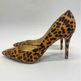 Jessica Simpson Size 8 Women's Brown Animal Print Pump Shoes