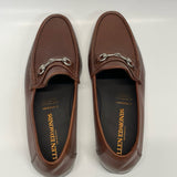 Allen Edmonds Men's 12 Solid Brown Leather Loafer Shoes