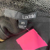 Ladakh Size XS Women's Black Solid Sheath Dress