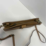Frye Caramel Solid Leather Crossbody Handbag