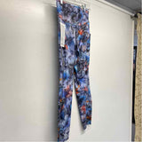 Lululemon Size 6 Women's Blue-Multi Pattern Pants Activewear Pants