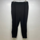 Trouve Women's Size 12 Black Solid Jogger Capri