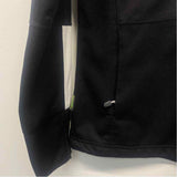 Sunice Size M Women's Black-White Color Block Windbreaker Activewear Top