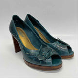 Seychelles - Anthropologie Size 6.5 Women's Green Heel Shoes