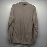 Jakett Women's Size L Tan Solid Blazer Jacket