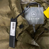 Aether Women's Size S Green Solid Puffer Vest
