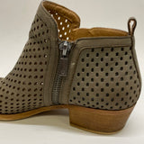 Lucky Brand Size 7 Women's Taupe Cut Out Heel Booties