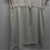 Varley Size L Women's Offwhite Tweed T-Shirt Dress