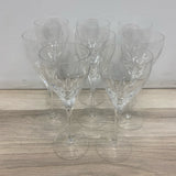 Lenox Firelight Platinum Clear Cut Stemmed Wine Glasses - Set of 8