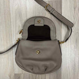 Marc By Marc Jacobs Taupe Leather Pebbled Crossbody Handbag