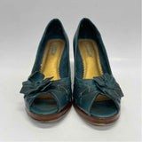 Seychelles - Anthropologie Size 6.5 Women's Green Heel Shoes