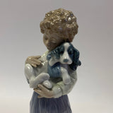 LLadro Daisa #7609 My Buddy - Boy with Dog