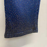 Soft Surroundings Size S-4 Women's Blue Beaded Pull On Jeans